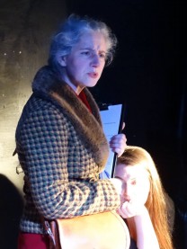 On stage in Vaults by Jonathan Whiteside